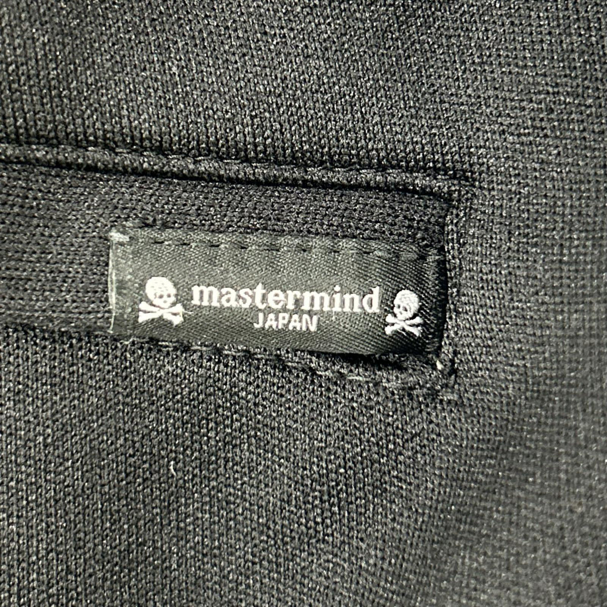 mastermind マスターマインド MJ22E09-PA048 ブラック スカルテープ トラックパンツ ボトムス