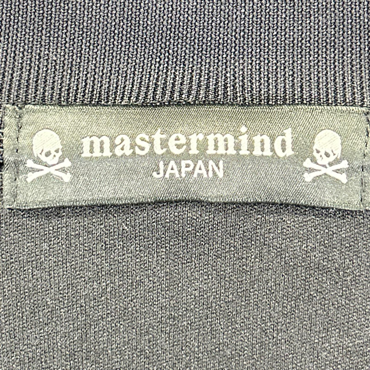 mastermind マスターマインド MJ22E09-BL058 ブラック スカルテープ トラックジャケット ジャケット