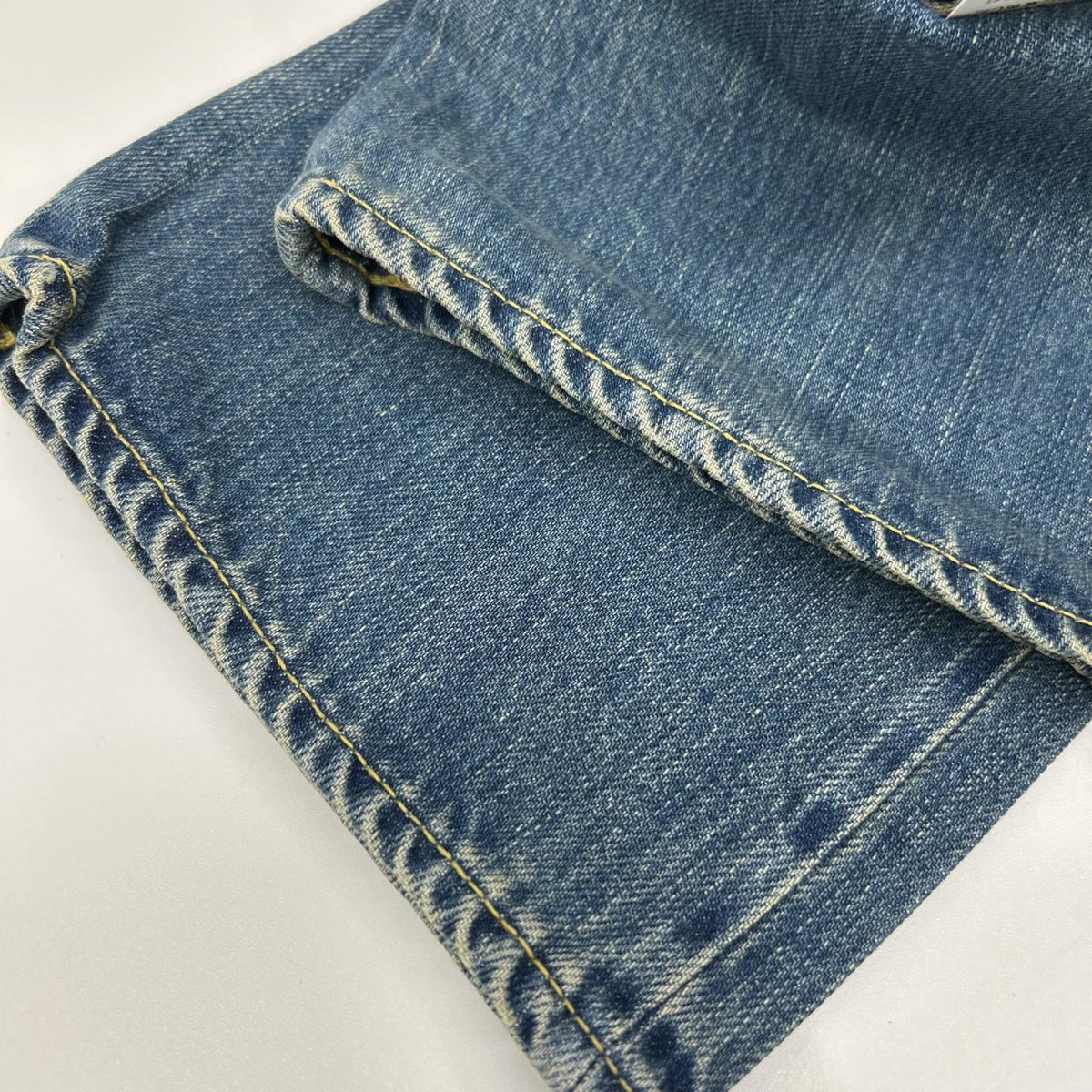 HYSTERIC GLAMOUR ヒステリックグラマー 02213AP20 ブルー VIXEN GIRL刺繍 スリムストレートデニムパンツ ボトムス