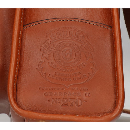 GHURKA グルカ 新品同様 Gearpack No. 270 オールレザー ショルダーバッグ