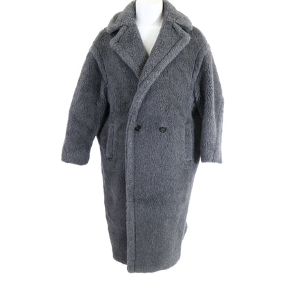 Max Mara マックスマーラ 【美品/国内正規】101607136 ウール/アルパカ/シルク テディベア アイコン ロング コート