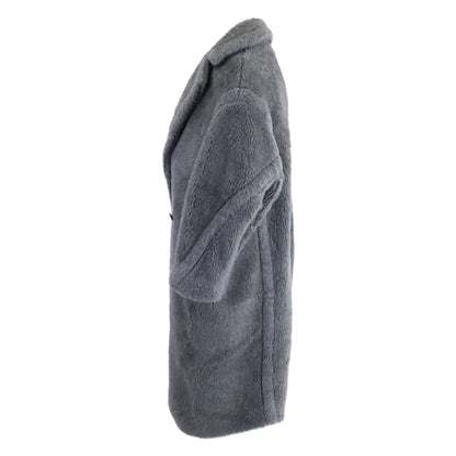 Max Mara マックスマーラ 【美品/国内正規】101607136 ウール/アルパカ/シルク テディベア アイコン ロング コート
