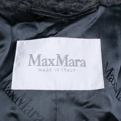 Max Mara マックスマーラ 【美品/国内正規】101607136 ウール/アルパカ/シルク テディベア アイコン ロング コート