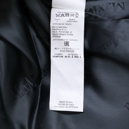 Max Mara マックスマーラ 【美品/国内正規】101607136 ウール/アルパカ/シルク テディベア アイコン ロング コート