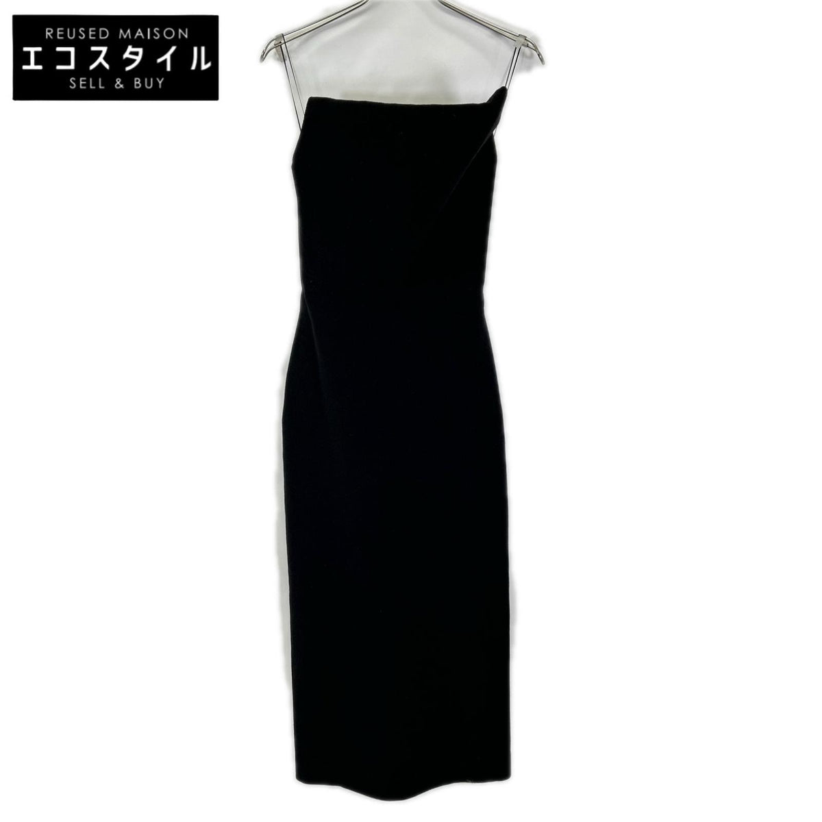 SPORTMAX スポーツマックス 222612266 ブラック ドレスワンピース ワンピース