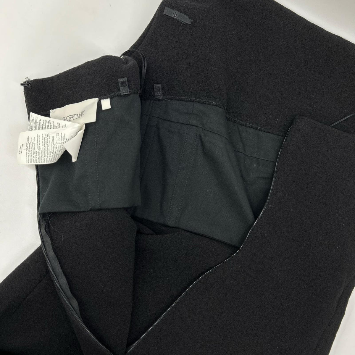 SPORTMAX スポーツマックス 222612266 ブラック ドレスワンピース ワンピース