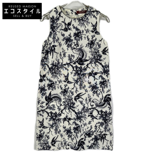 MAXMARA STUDIO マックスマーラスタジオ 622611146 トワルドジェイ 総柄 ノースリーブワンピース ワンピース