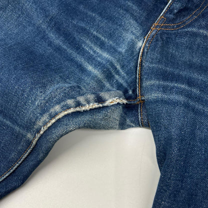 LEVI'S リーバイス A5878-0000 ブルー Made in Japan 505 セルビッチデニムパンツ ボトムス