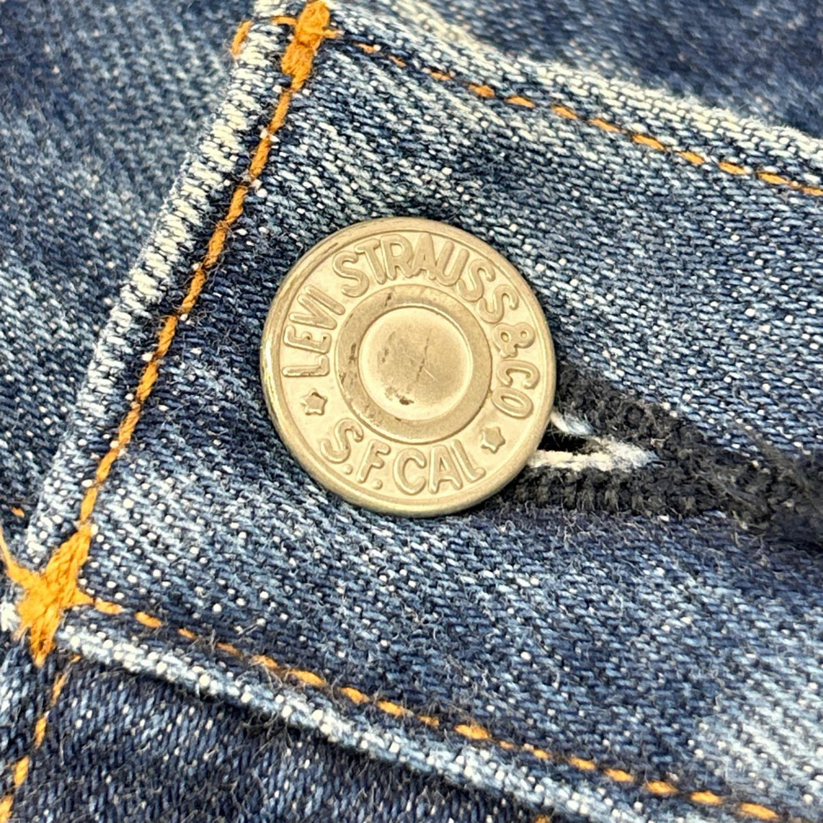 LEVI'S リーバイス A5878-0000 ブルー Made in Japan 505 セルビッチデニムパンツ ボトムス
