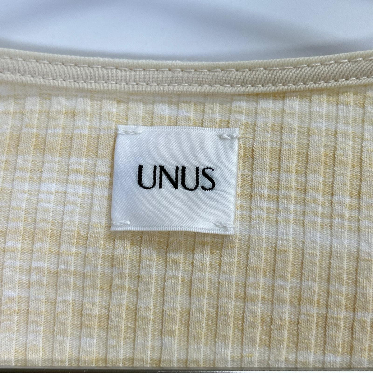 その他ブランド UNUS イエロー Layered Set Tops トップス