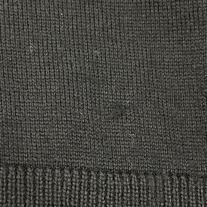 GIVENCHY ジバンシー BM90B1404X ブラック ロゴ刺繍 クルーネックニットトップス トップス