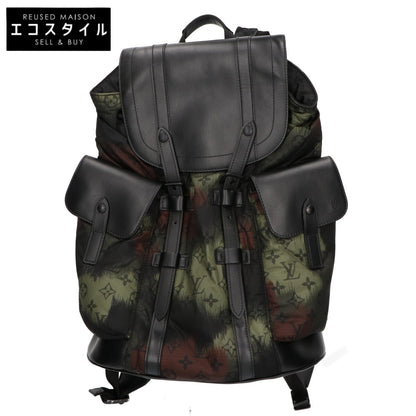 LOUIS VUITTON ルイヴィトン M56411 モノグラム・カモフラージュ クリストファーPM バックパック リュック バックパック