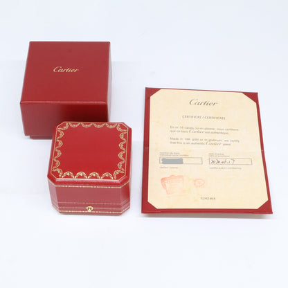 Cartier カルティエ 美品 750YG ダイヤモンド ジュストアンクル スモールモデル リング 指輪