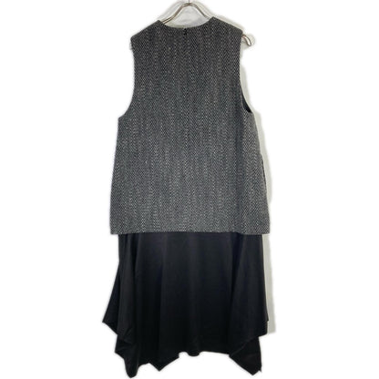ADORE アドーア 531-4240104 24AW ブラック スパングルツイードワンピース ワンピース