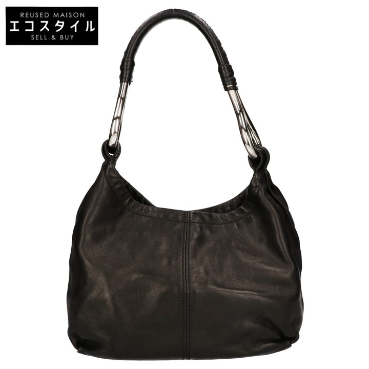 PRADA プラダ 美品 BR1743 ナッパレザー NAPPA PIEGHE ラムレザー ハンドバッグ ショルダーバッグ