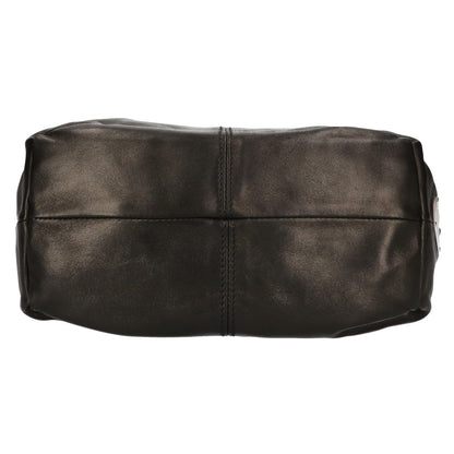 PRADA プラダ 美品 BR1743 ナッパレザー NAPPA PIEGHE ラムレザー ハンドバッグ ショルダーバッグ