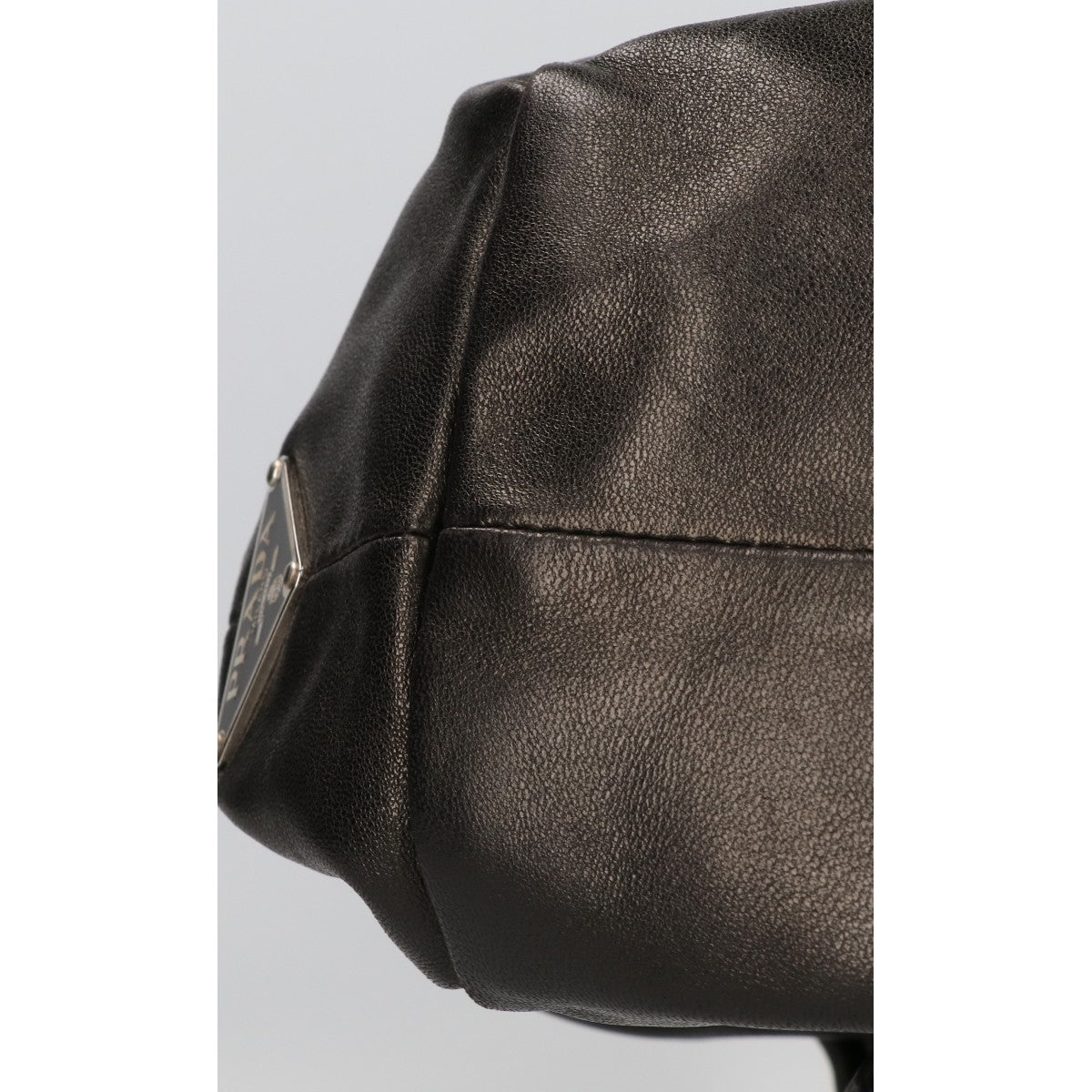 PRADA プラダ 美品 BR1743 ナッパレザー NAPPA PIEGHE ラムレザー ハンドバッグ ショルダーバッグ