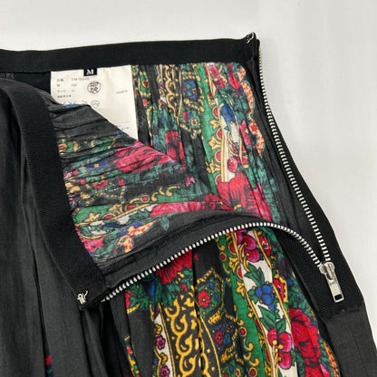 tricotCOMMEdesGARCONS トリココムデギャルソン TM-S045 マルチカラー フラワー スカート スカート