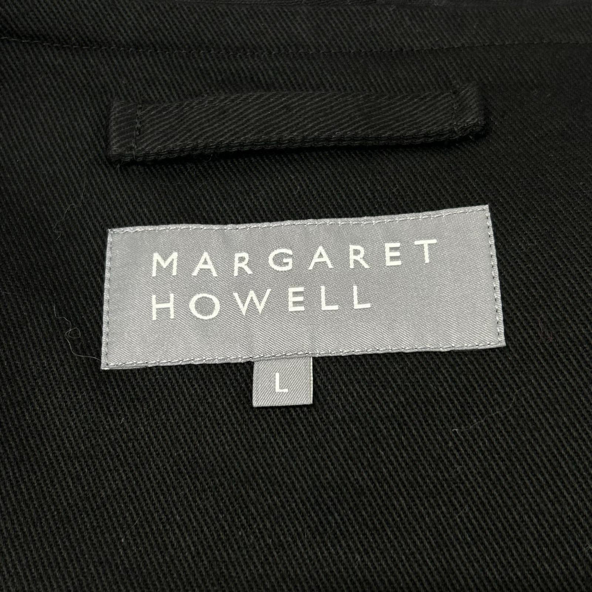 MargaretHowell マーガレットハウエル 25年 579-5225213 ブラック ドライウール ブルゾンジャケット ジャケット