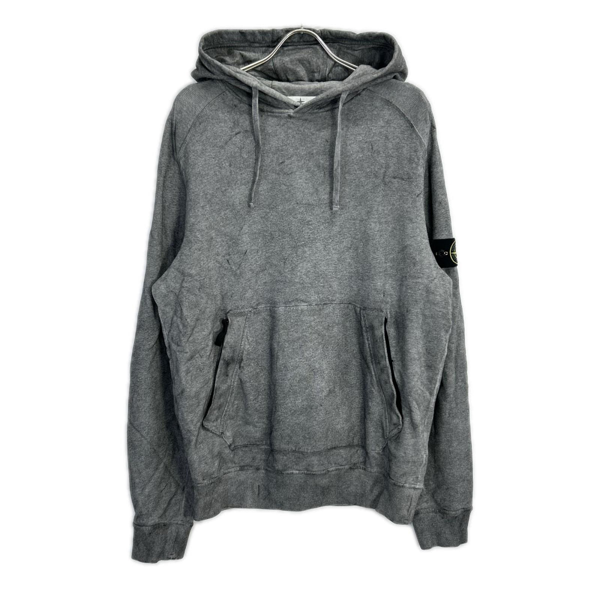 STONE ISLAND ストーンアイランド 731562090 グレー Dust Colour Treatment Hoodie トップス