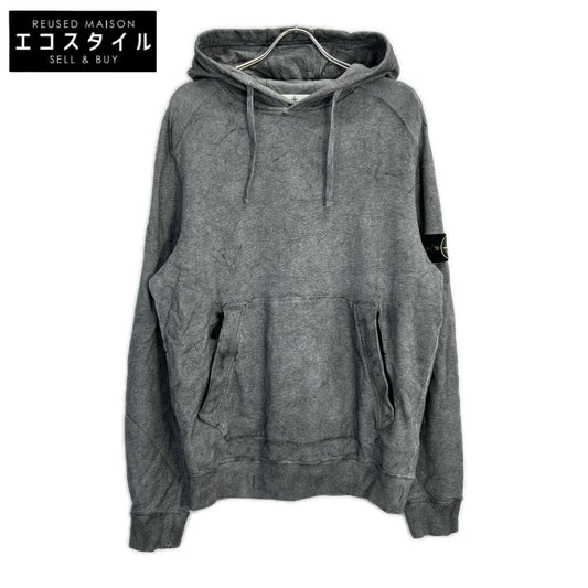 STONE ISLAND ストーンアイランド 731562090 グレー Dust Colour Treatment Hoodie トップス