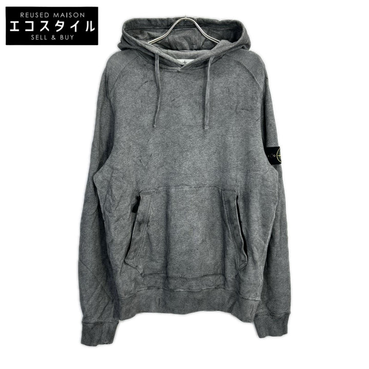 STONE ISLAND ストーンアイランド 731562090 グレー Dust Colour Treatment Hoodie トップス