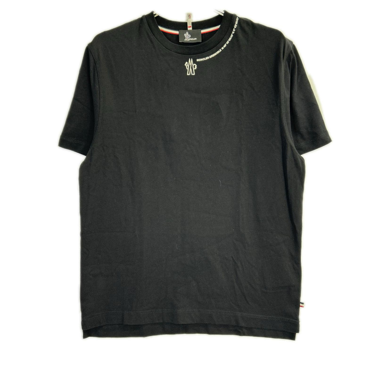 MONCLER モンクレール 24年 グルノーブル ブラック T-SHIRT MANICA CORTA Tシャツ トップス