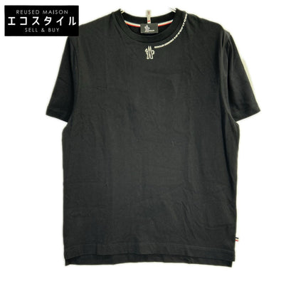 MONCLER モンクレール 24年 グルノーブル ブラック T-SHIRT MANICA CORTA Tシャツ トップス