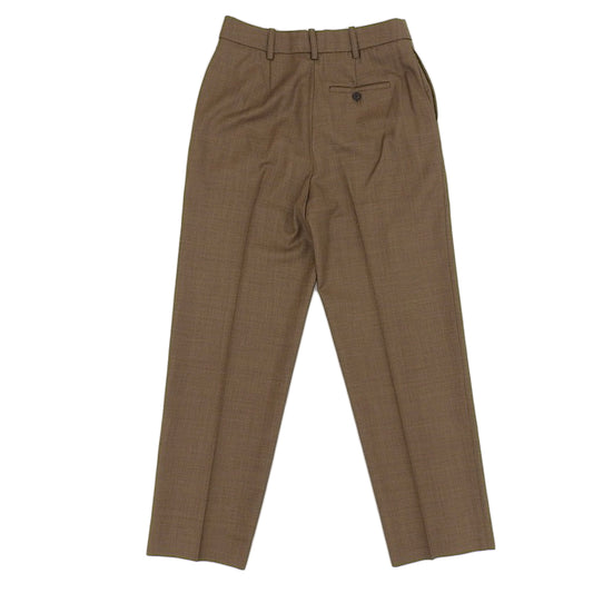 Excellent condition erika cavallini GUABELLO wool slacks pants bottoms women's brown 40 Bottoms 40 Women's
