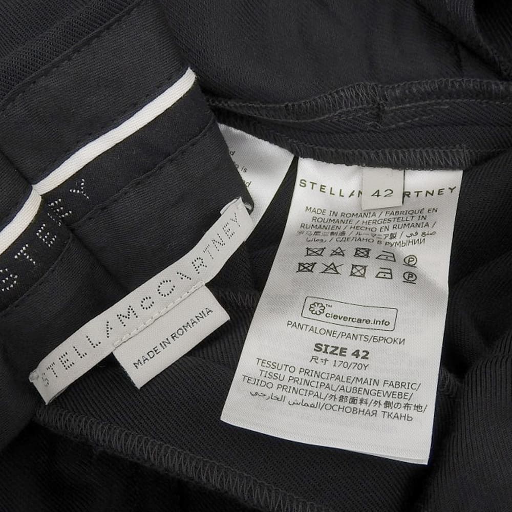 STELLA McCARTNEY Stella McCartney Beautiful STELLA McCARTNEY Stella McCartney Twill Tailored Pants Bottoms Women's Black 42 2022 Bottoms