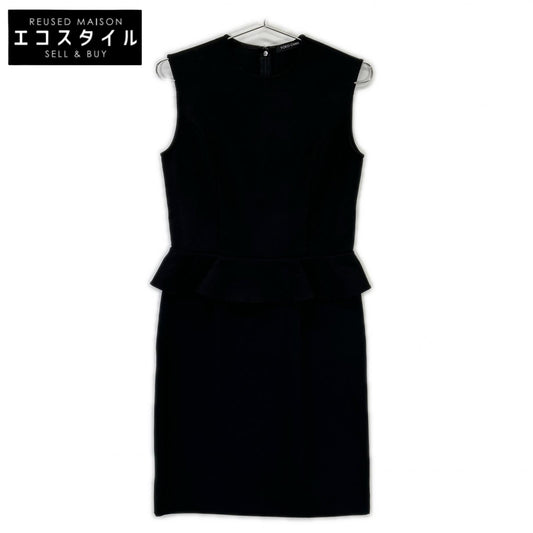 YOKOCHAN Yoko Chan Black YCD-13FWC-035 Sleeveless Dress 38