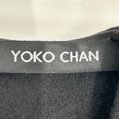 YOKOCHAN Yoko Chan Black YCD-13FWC-035 Sleeveless Dress 38