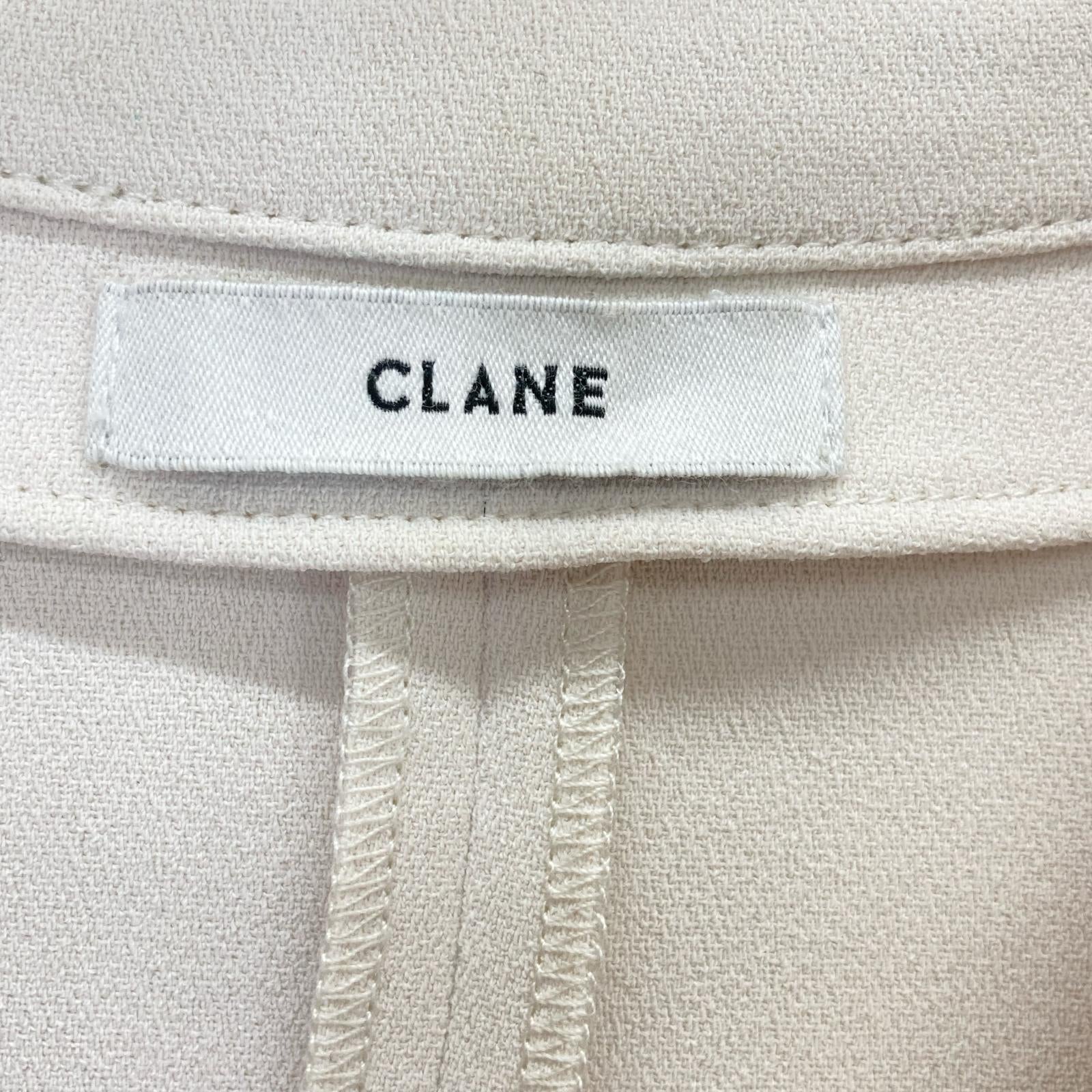 CLANE クラネ ｱｲﾎﾞﾘｰ 14122-4032 ﾊｰﾌｼﾞｯﾌﾟﾌﾚｱﾄｯﾌﾟｽ トップス 1