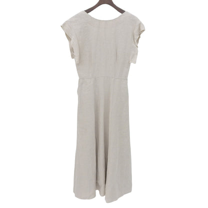 Linen Dress Women's Beige XS Dress XS Women's