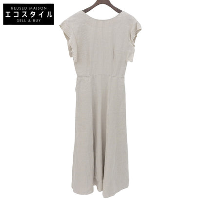 Linen Dress Women's Beige XS Dress XS Women's