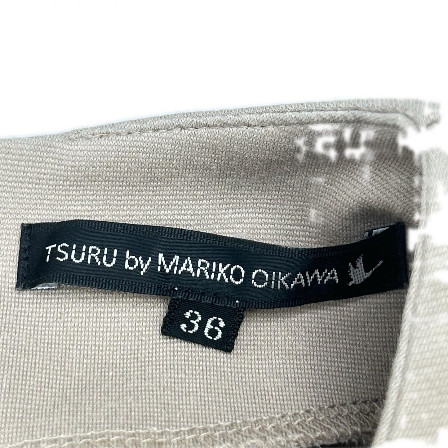 TSURU BY MARIKO OIKAWA ツルバイマリコオイカワ ベージュ BL-2195420 ペプラムトップス トップス