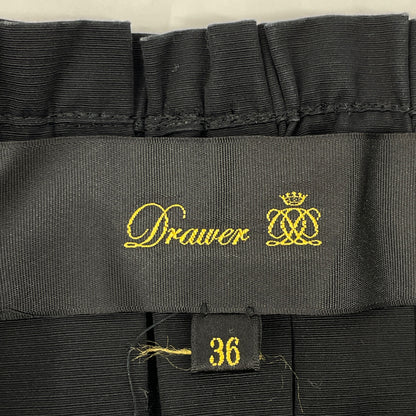 DRAWER Black 6521-299-0041 French Sleeve Blouse Top 36 Women's