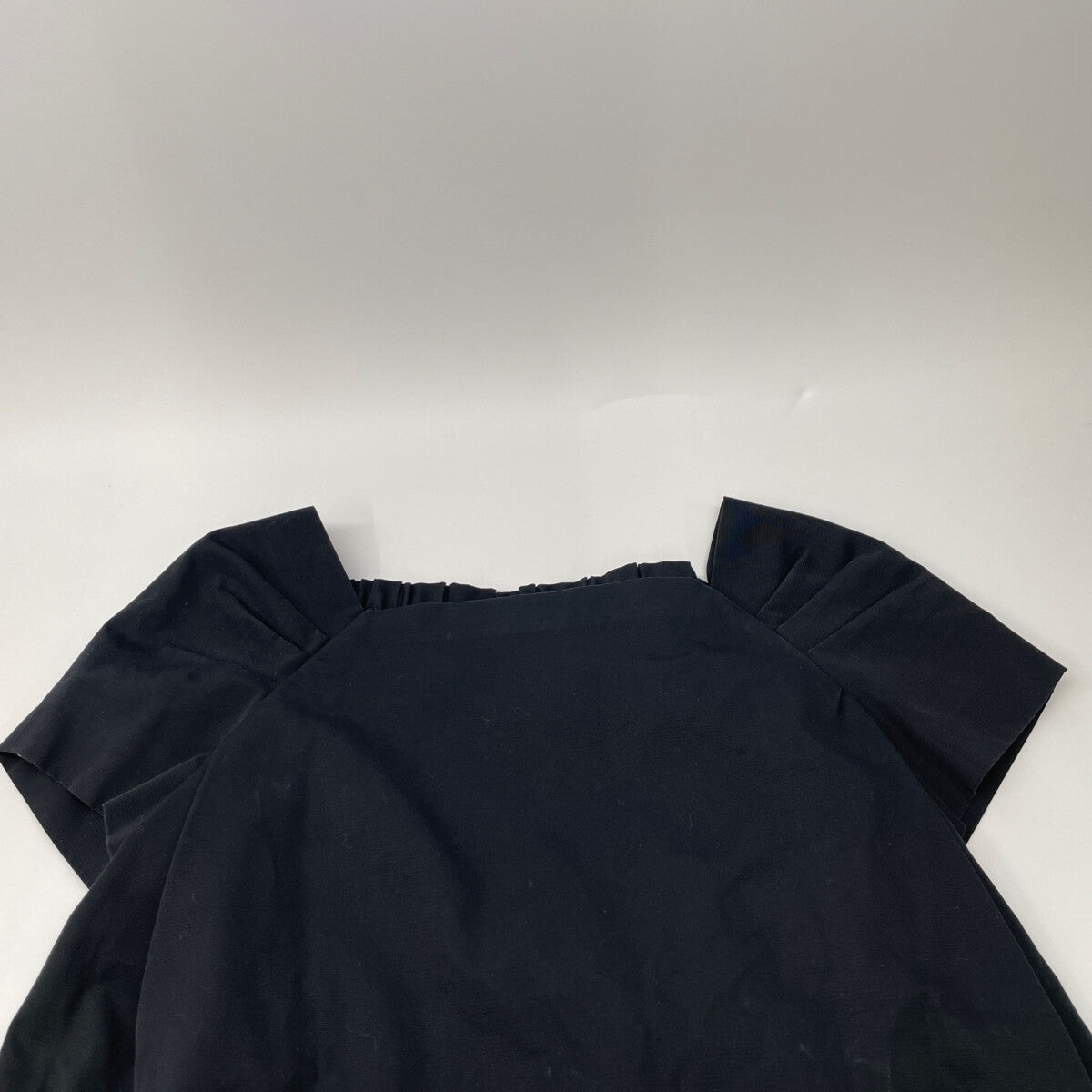DRAWER Black 6521-299-0041 French Sleeve Blouse Top 36 Women's
