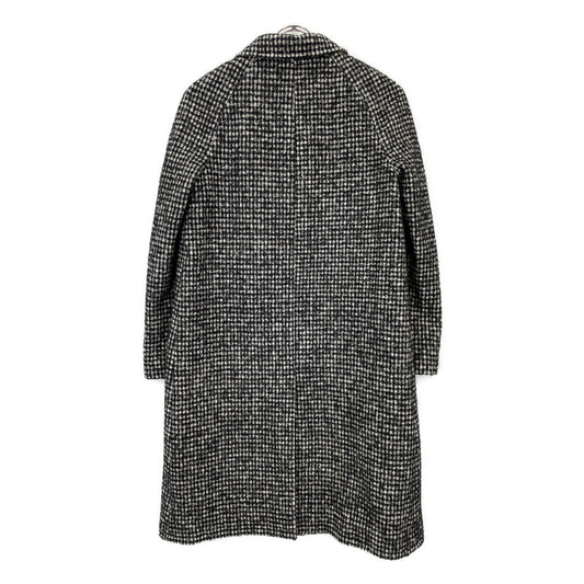 SAINT LAURENT PARIS 15SS 402944 Houndstooth Single Breasted Coat