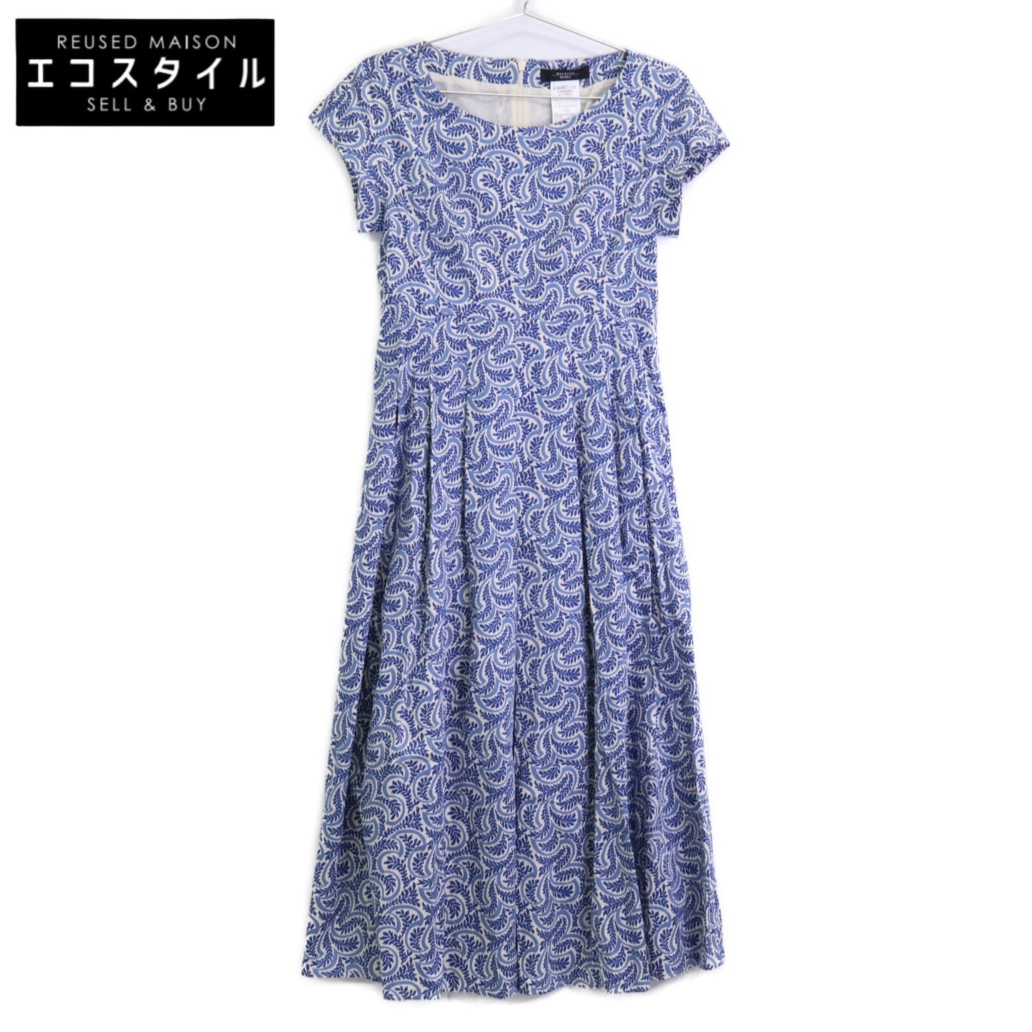 Max MaraWEEKEND Max Mara Weekend 23522114316 蓝色 全印花 连衣裙 女士 36码
