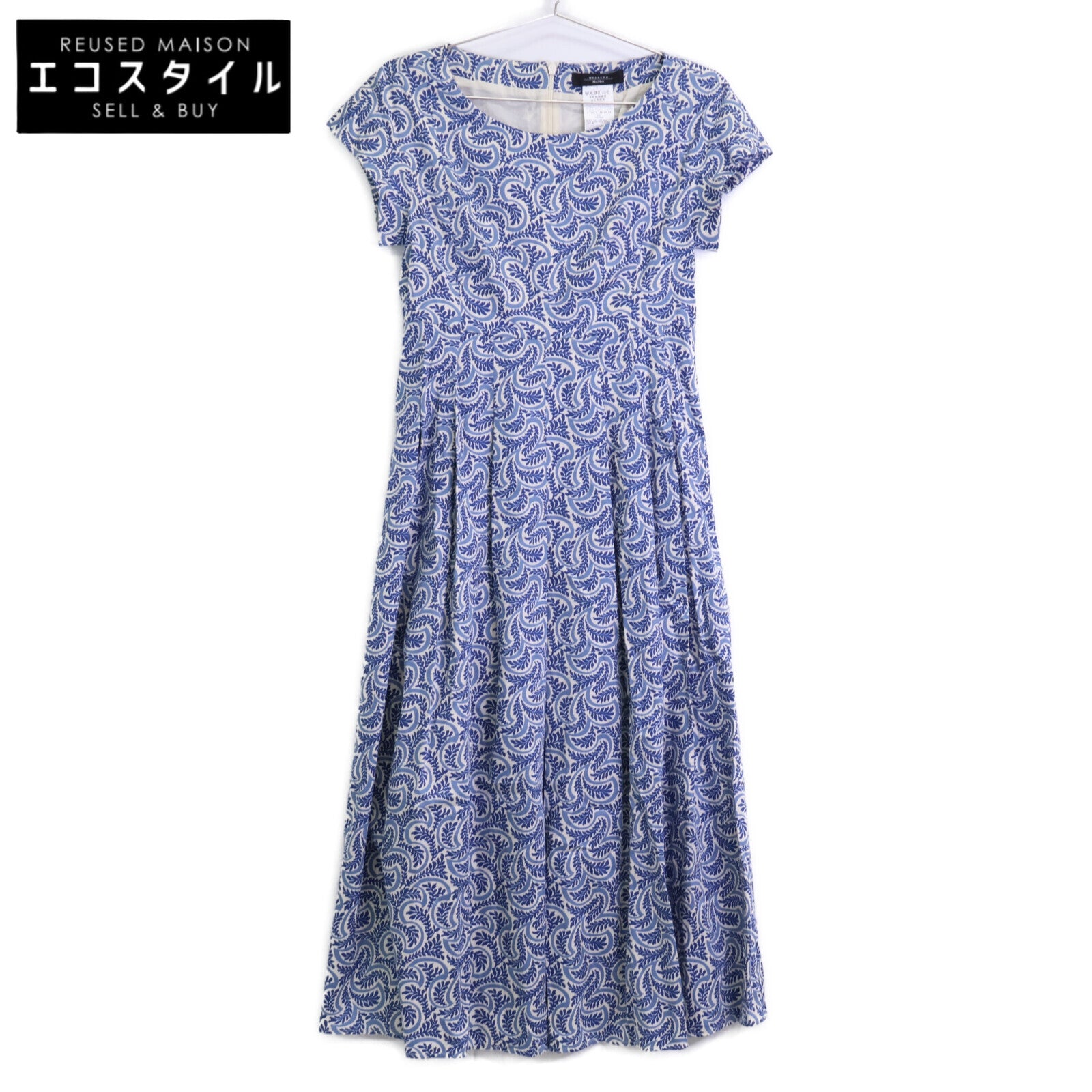 Max MaraWEEKEND Max Mara Weekend 23522114316 蓝色 全印花 连衣裙 女士 36码
