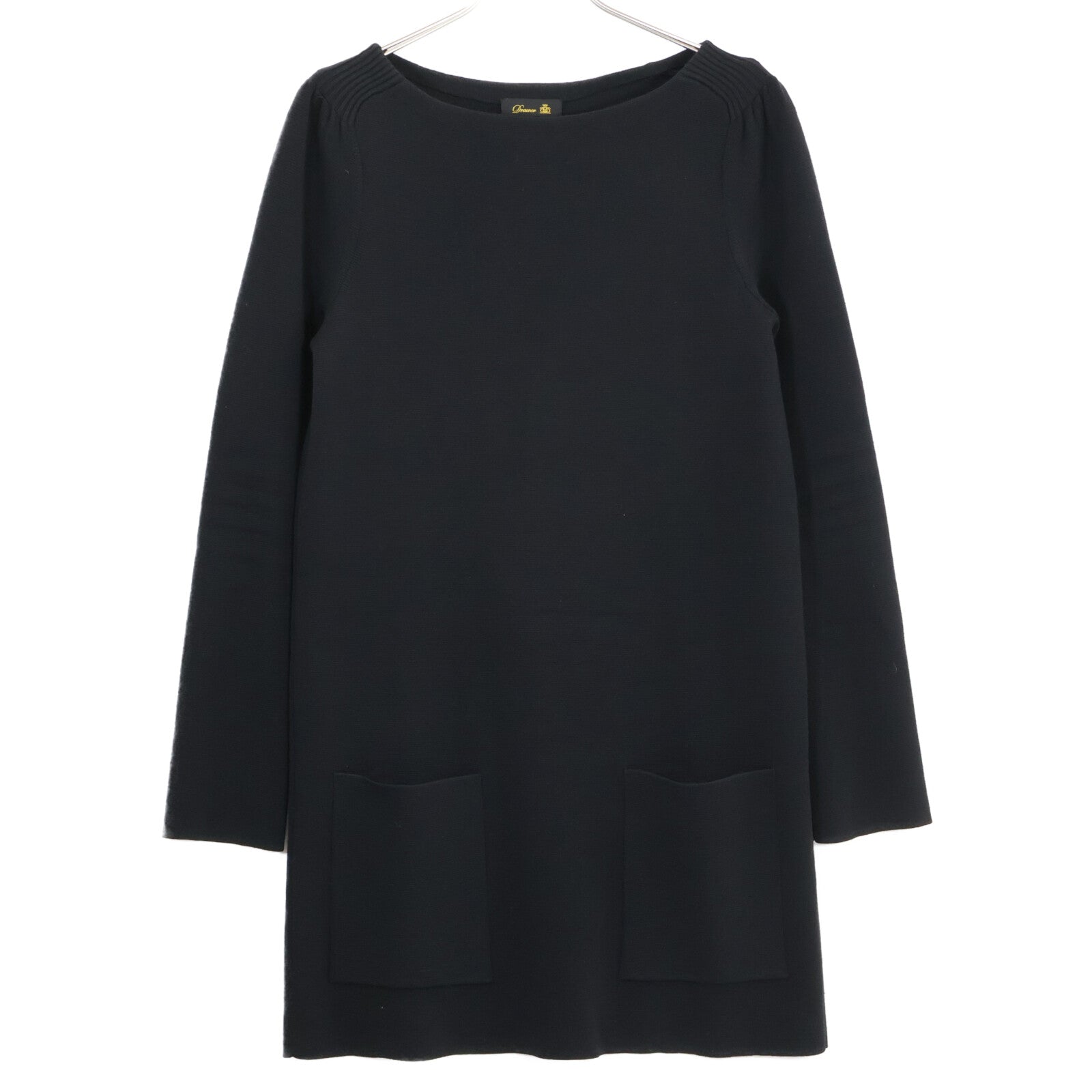 DRAWER Drawer Black Knit Dress Dress 2 Ladies
