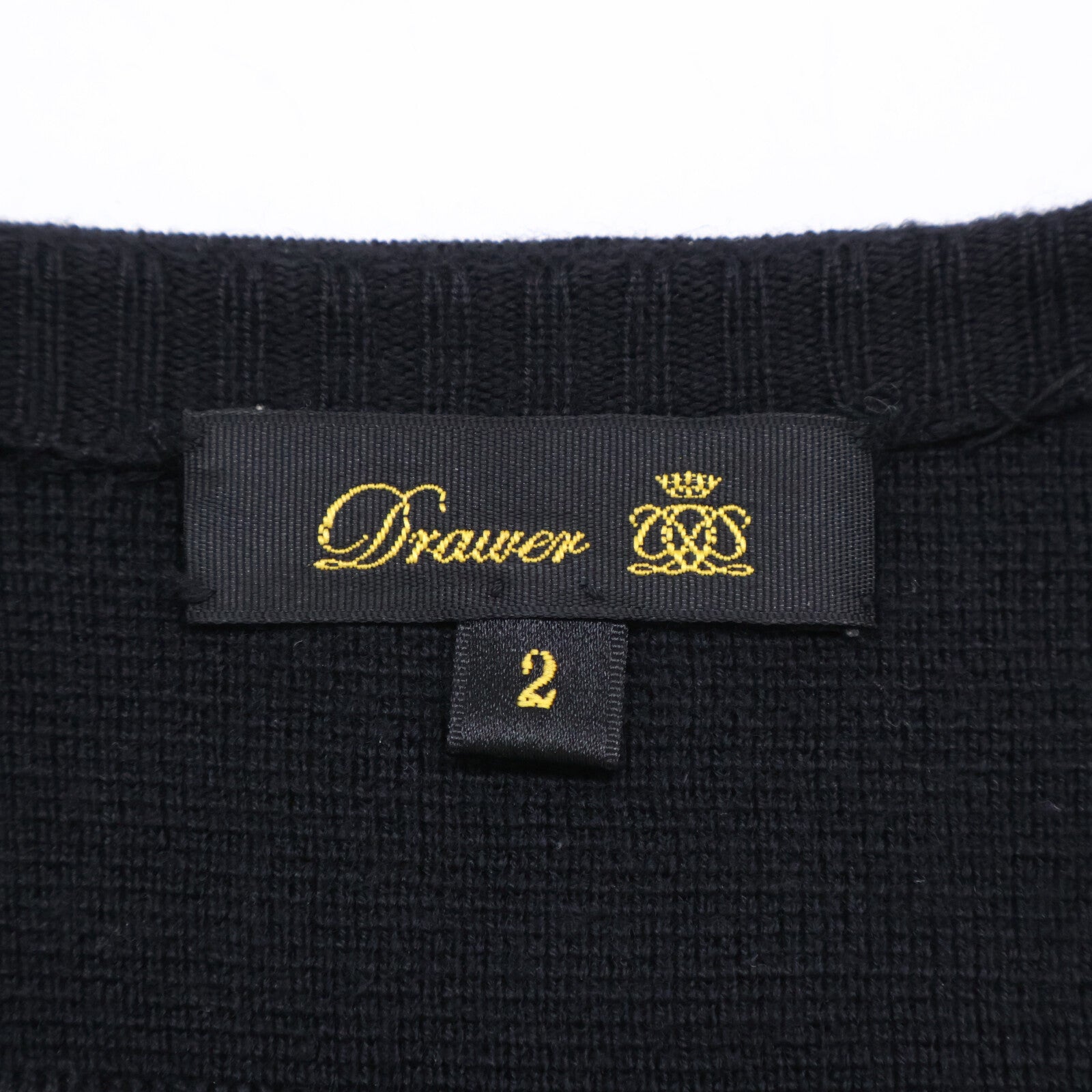 DRAWER Drawer Black Knit Dress Dress 2 Ladies