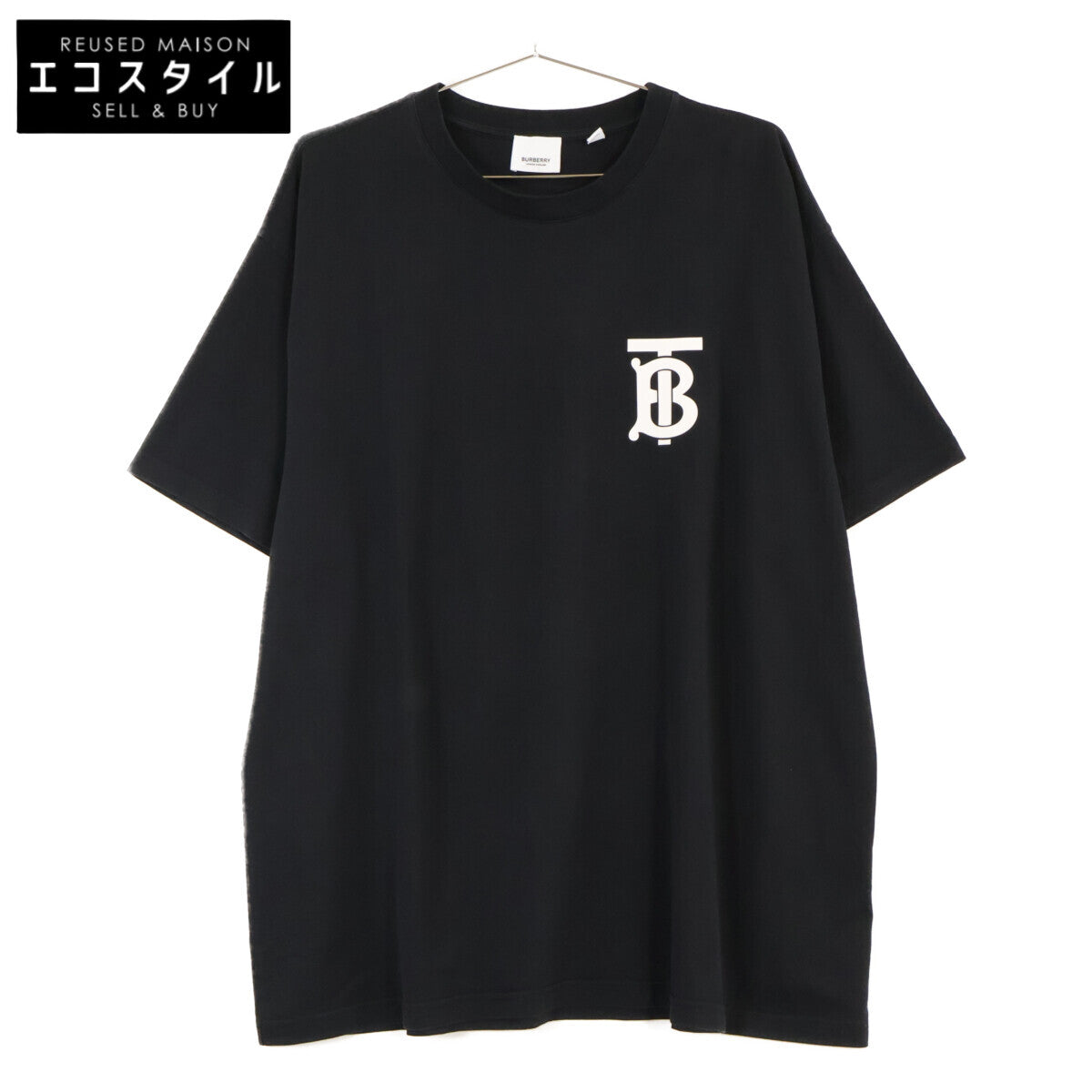 BURBERRY 8017484 Black EMERSON TB T-shirt Top