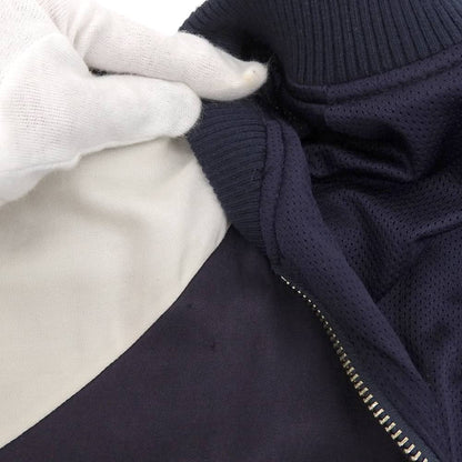 D/him Zip Up Stadium Jacket Men's Purple x Navy 48 25SS Jacket 48 Men's