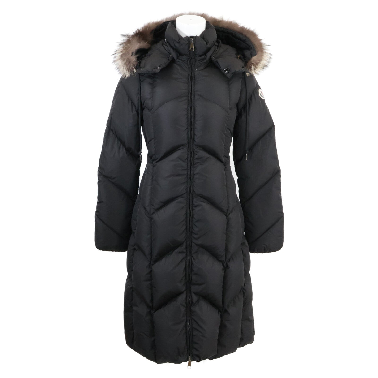 DUBERRAN Furred Hooded Down Coat 00 Ladies
