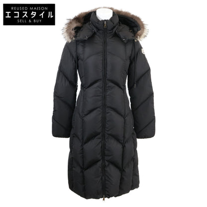 DUBERRAN Furred Hooded Down Coat 00 Ladies