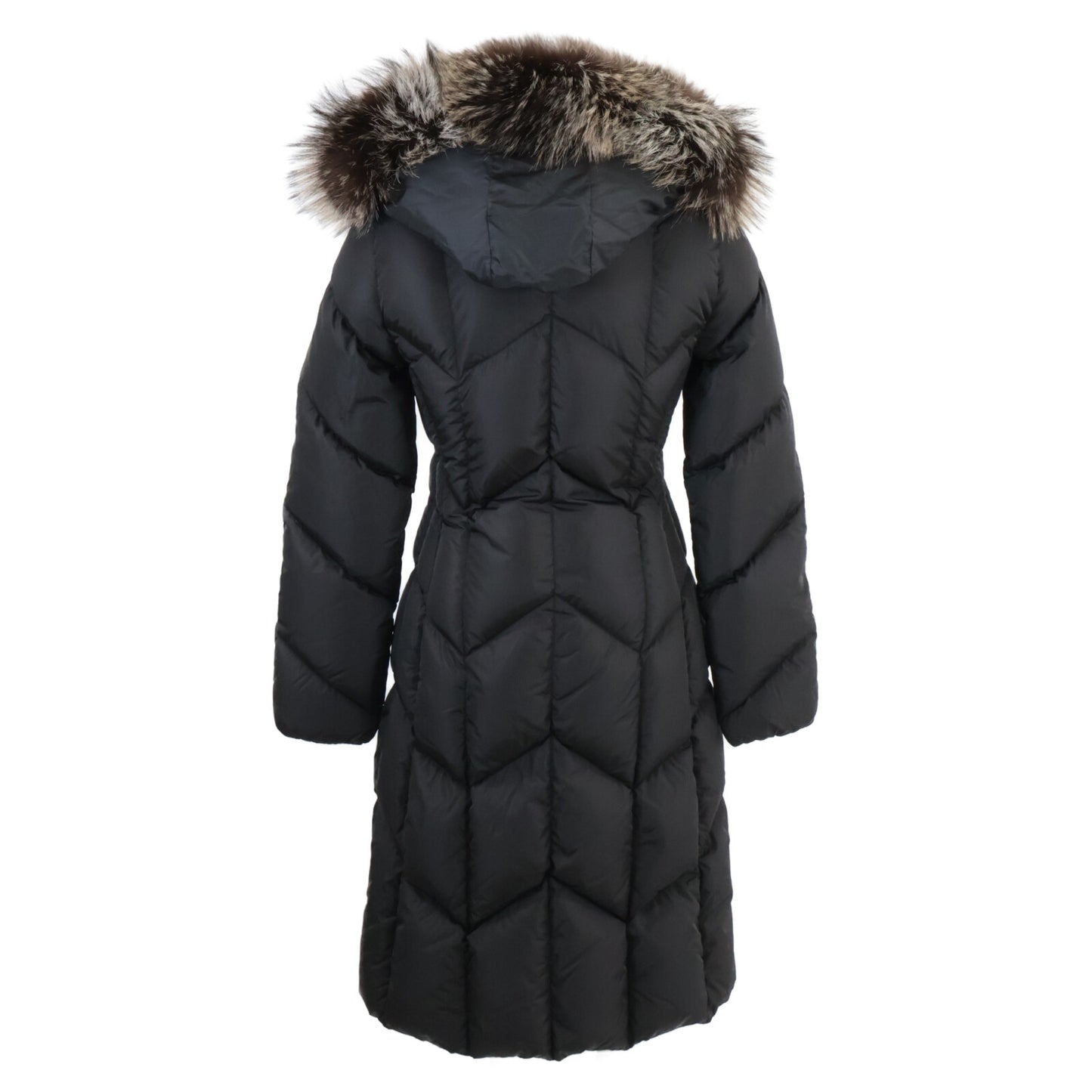 DUBERRAN Furred Hooded Down Coat 00 Ladies