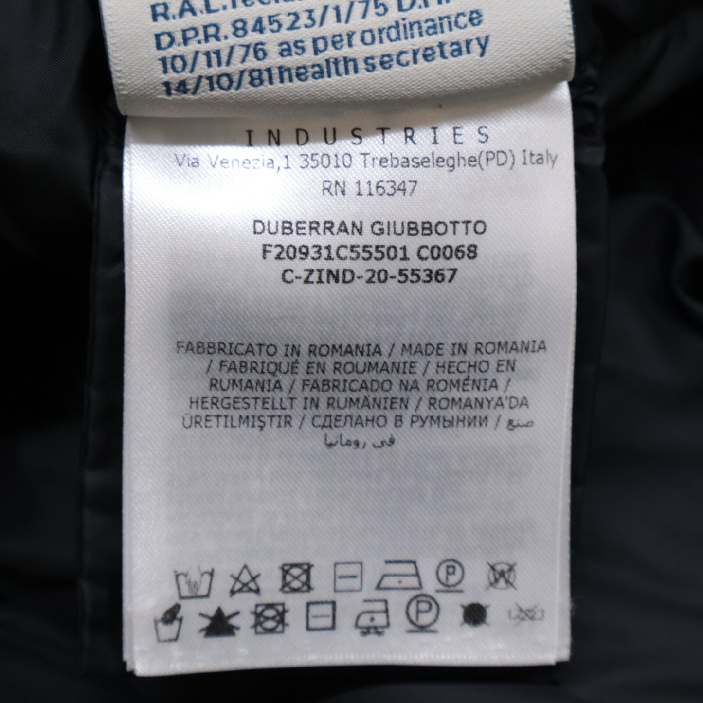 DUBERRAN Furred Hooded Down Coat 00 Ladies