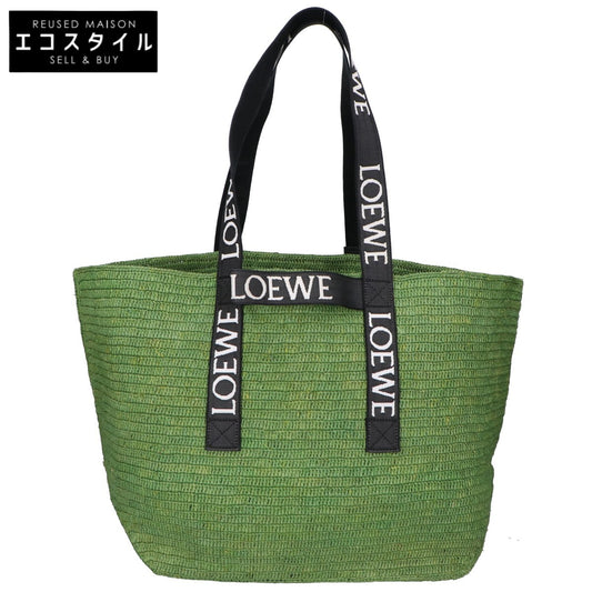 LOEWE Loewe B507X23X10 Fold Shopper Raffia Tote Bag Women's